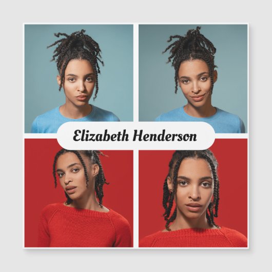 Ontwerp je eigen 4 fotocollage (Voorkant)