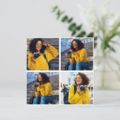 Ontwerp je eigen 4 fotocollage (Staand voorkant)