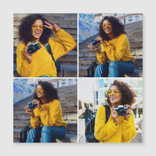 Ontwerp je eigen 4 fotocollage (Voorkant)