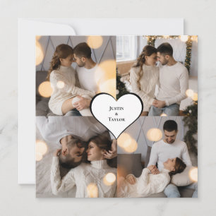 Ontwerp je eigen 4 fotocollage aankondiging