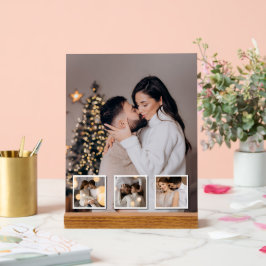 Ontwerp je eigen 4 fotocollage acryl bord