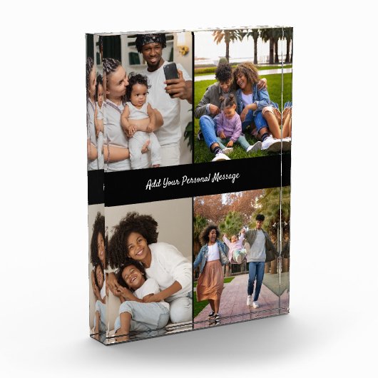 Ontwerp je eigen 4 fotocollage fotoblokken (Links)