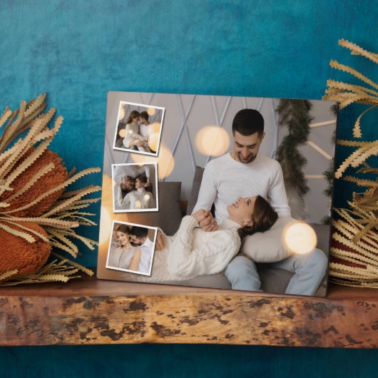 Ontwerp je eigen 4 fotocollage fotoplaat (Zijkant)