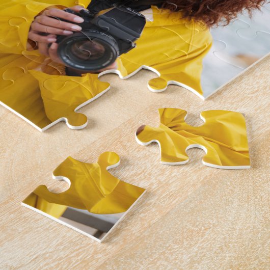 Ontwerp je eigen 4 fotocollage legpuzzel (Zijkant)