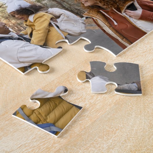 Ontwerp je eigen 4 fotocollage legpuzzel (Zijkant)