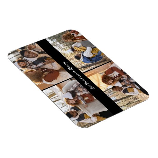 Ontwerp je eigen 4 fotocollage magneet (Rechterzijde)