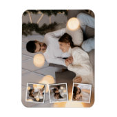 Ontwerp je eigen 4 fotocollage magneet (Verticaal)