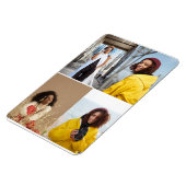 Ontwerp je eigen 4 fotocollage magneet (Linkerzijde)