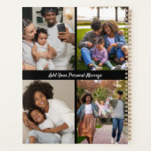Ontwerp je eigen 4 fotocollage planner (Achterkant)
