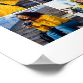 Ontwerp je eigen 4 fotocollage poster (Hoek)