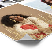 Ontwerp je eigen 4 fotocollage poster (Hoek)