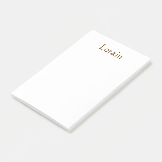 Ontwerp je eigen 4" x 6" Post-it® notities Notes (Schuin)