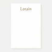 Ontwerp je eigen 4" x 6" Post-it® notities Notes (Voorkant)