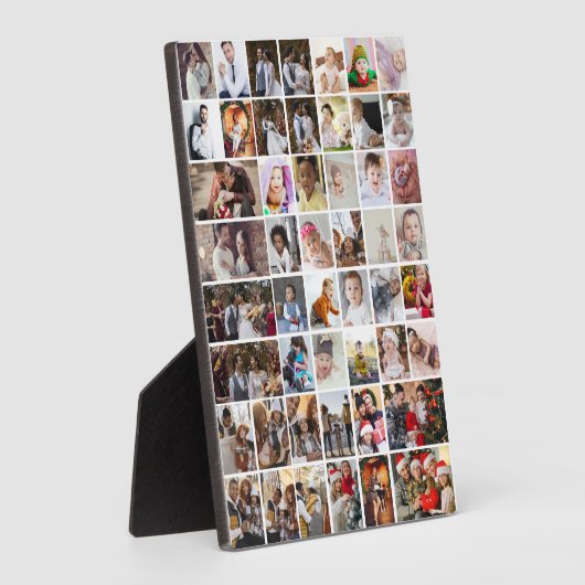 Ontwerp je eigen 50 fotocollage fotoplaat (Zijkant)