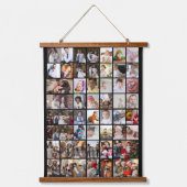 Ontwerp je eigen 50 fotocollage hangend wandkleed (Voorkant 2)