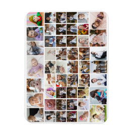 Ontwerp je eigen 50 fotocollage magneet