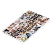 Ontwerp je eigen 50 fotocollage magneet (Linkerzijde)