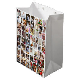 Ontwerp je eigen 50 fotocollage medium cadeauzakje