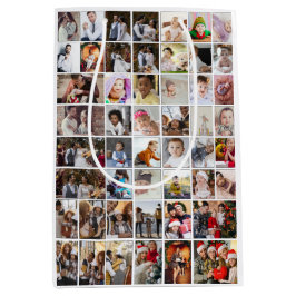 Ontwerp je eigen 50 fotocollage medium cadeauzakje