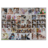 Ontwerp je eigen 50 fotocollage snijplank (Voorkant)