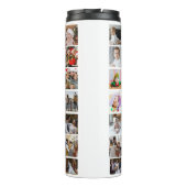 Ontwerp je eigen 50 fotocollage thermosbeker (Achterkant)