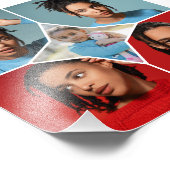 Ontwerp Je Eigen 5 Foto Collage Afdruk (Hoek)