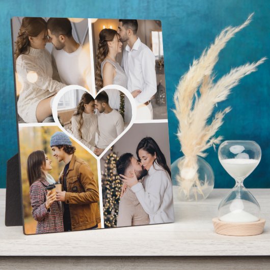 Ontwerp Je Eigen 5 Foto Collage Fotoplaat (Zijkant)