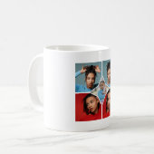 Ontwerp Je Eigen 5 Foto Collage Koffiemok (Voorkant links)