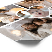 Ontwerp Je Eigen 5 Foto Collage Poster (Hoek)