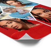 Ontwerp Je Eigen 5 Foto Collage Poster (Hoek)