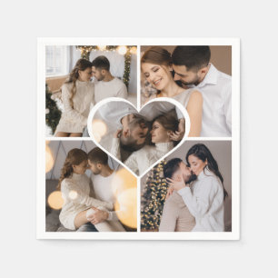 Ontwerp Je Eigen 5 Foto Collage Servet