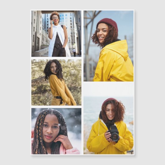 Ontwerp je eigen 5 fotocollage (Voorkant)