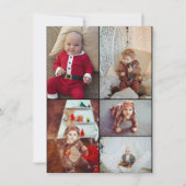 Ontwerp je eigen 5 fotocollage aankondiging (Voorkant)