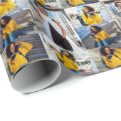 Ontwerp je eigen 5 fotocollage cadeaupapier (Rol Hoek)