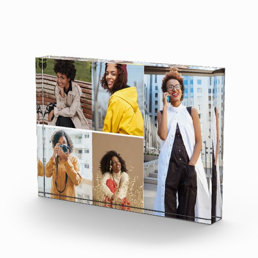 Ontwerp je eigen 5 fotocollage fotoblokken (Rechts)