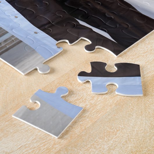 Ontwerp je eigen 5 fotocollage legpuzzel (Zijkant)