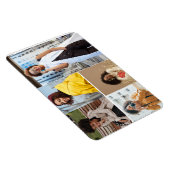 Ontwerp je eigen 5 fotocollage magneet (Rechterzijde)