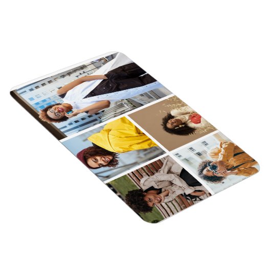 Ontwerp je eigen 5 fotocollage magneet (Rechterzijde)