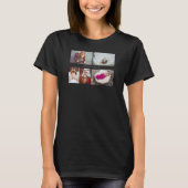 Ontwerp je eigen 5 fotocollage t-shirt (Voorkant)