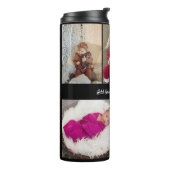 Ontwerp je eigen 5 fotocollage thermosbeker (Gedraaid links)