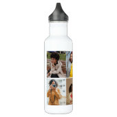 Ontwerp je eigen 5 fotocollage waterfles (Links)