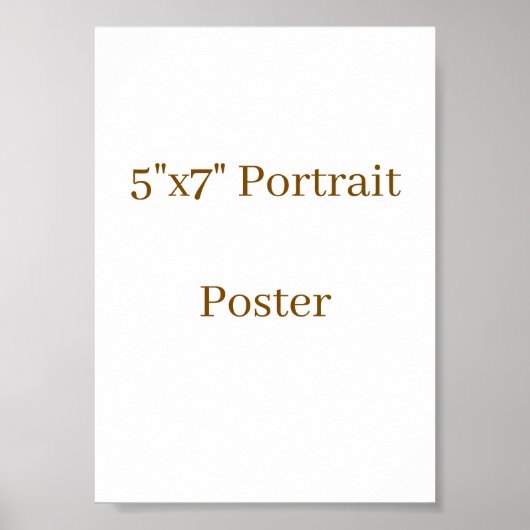 Ontwerp Je Eigen 5"x7" Poster (Voorkant)