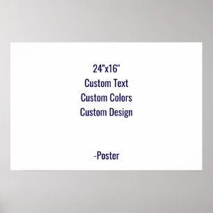 Ontwerp je eigen 61x40 cm matte poster