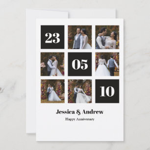 Ontwerp Je Eigen 6 Foto Collage Feestdagenkaart