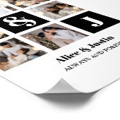 Ontwerp Je Eigen 6 Foto Collage Poster (Hoek)
