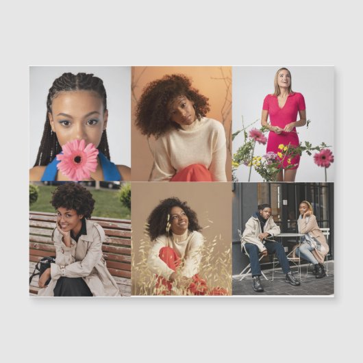 Ontwerp je eigen 6 fotocollage (Voorkant)