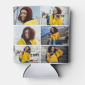 Ontwerp je eigen 6 fotocollage blikjeskoeler (Voorkant)