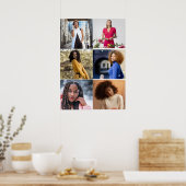 Ontwerp je eigen 6 fotocollage poster (Keuken)