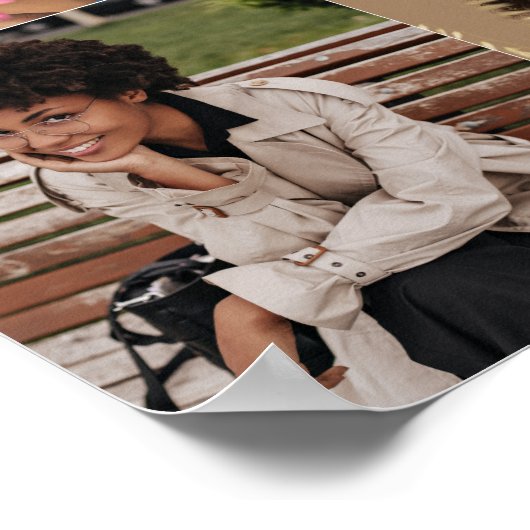 Ontwerp je eigen 6 fotocollage poster (Hoek)