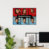 Ontwerp je eigen 6 fotocollage poster (Thuiskantoor)